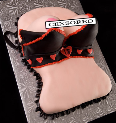 https://www.cremedelacakes.ca - Boob Cake