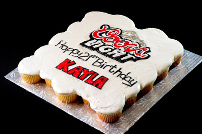 https://www.cremedelacakes.ca - Coors Light Decoarated Cupcakes