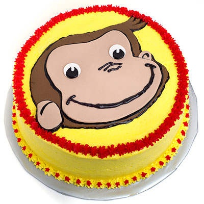 https://www.cremedelacakes.ca - Curious George