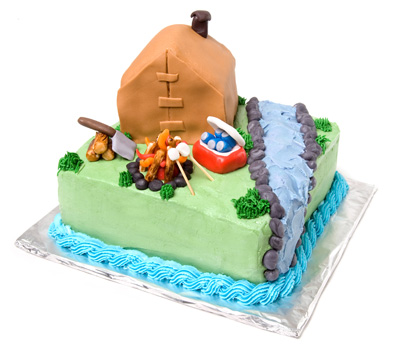 https://www.cremedelacakes.ca - Camping Cake