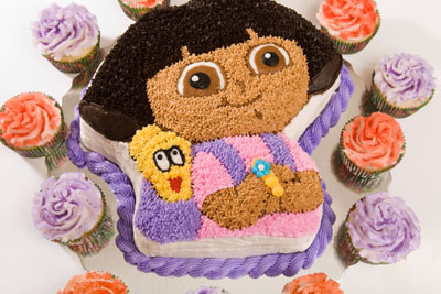 https://www.cremedelacakes.ca - Dora the Explorer