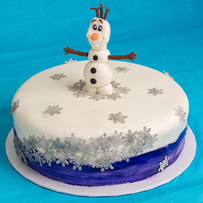 https://www.cremedelacakes.ca - Frozen-themed Cakes